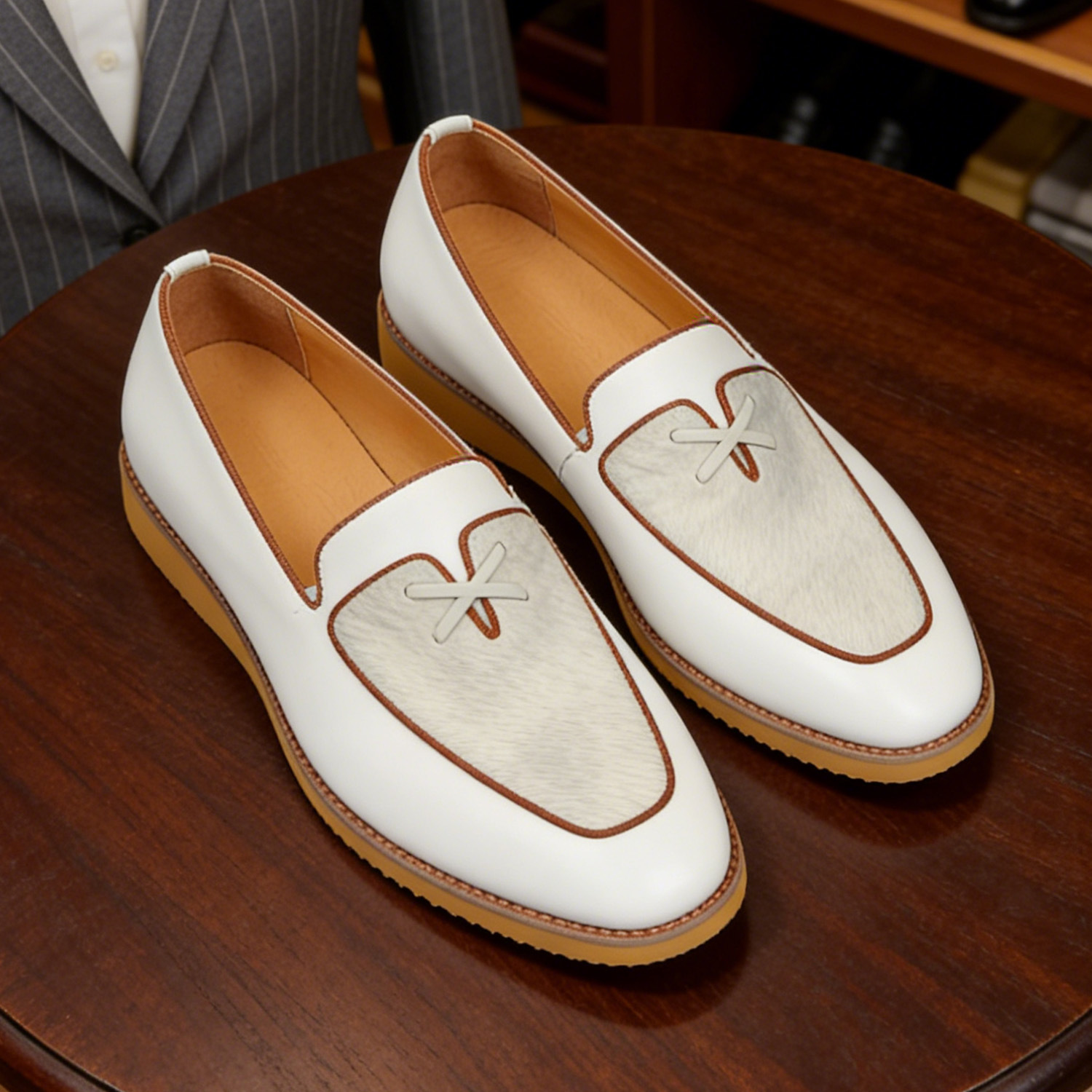 2026 New British Style Casual Genuine Leather Loafers