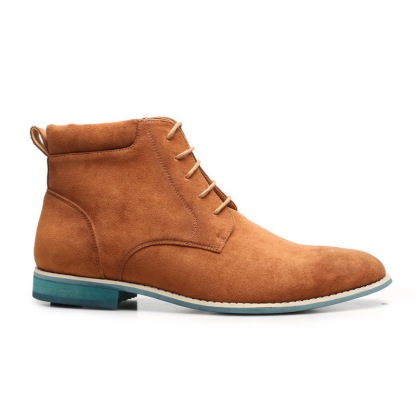 [Order processing] New pointed lace-up men's Martin boots, outdoor fashion boots for men, cross-border wholesale