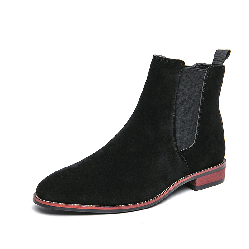 [Copy]Fashion Pointed Toe Business Casual Men's Genuine Leather Loafers