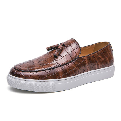 [Copy]Large size tassel fashionable business casual shoes