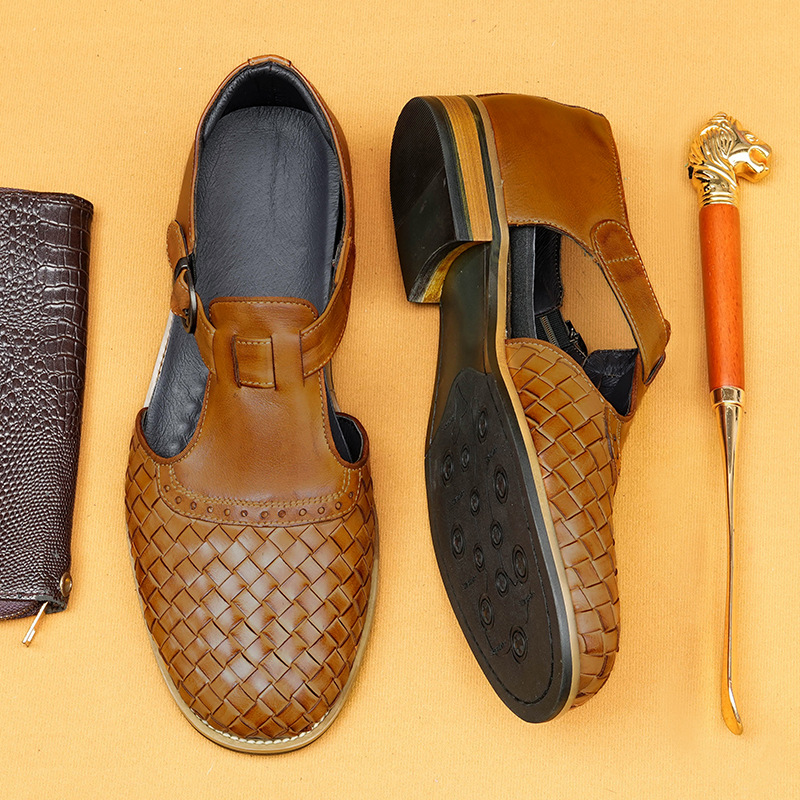 [Copy]Summer Fashion Genuine Leather Casual Men's Sandals