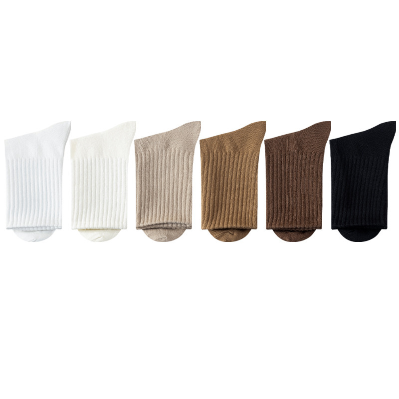 Large size socks for men, antibacterial, sweat-absorbing and deodorizing, 44-50 sports Mid-length socks