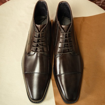 [Reject second-hand dealers-source factory] Three-joint Martin boots men's trendy boots men's shoes men's trendy shoes