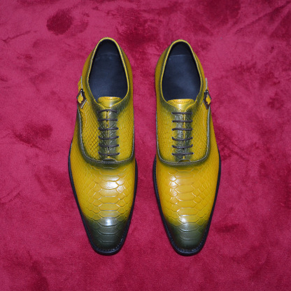 GUYSTEP™High-grade handmade cowhide all-match business formal leather shoes
