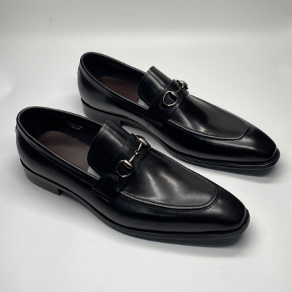 2024 new men's fashion new summer business casual first layer cowhide genuine leather moccasins luxury men's shoes