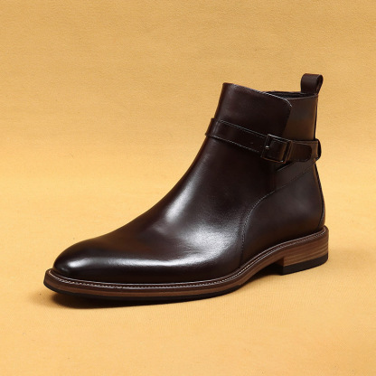 [Copy]Stylish and Versatile Men's Plus-Size Genuine Leather Derby Shoes