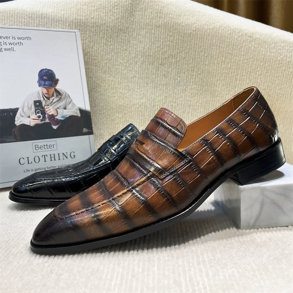 [Copy]Men's formal business leather derby shoes