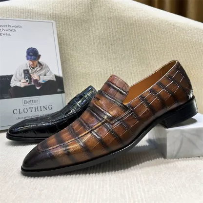 [Copy]Men's formal business leather derby shoes