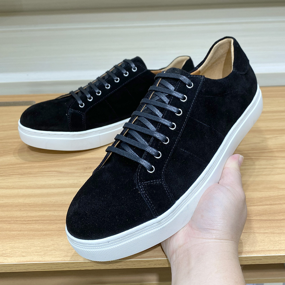 [Copy]Men's Retro Genuine Leather Patchwork Double Buckle Monk Shoes