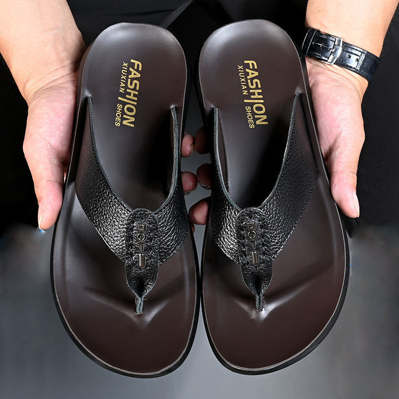 Summer men's flip flops casual slippers