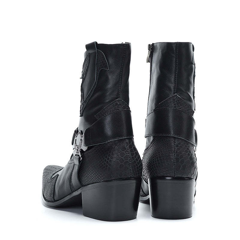 Men's high top Chelsea boots