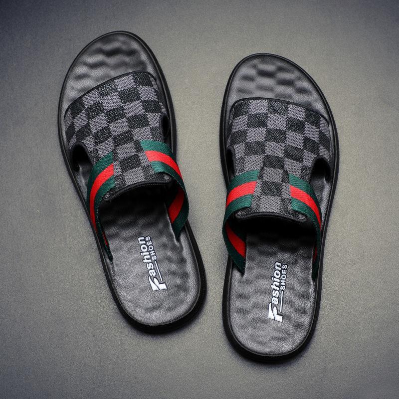 [Copy]GENTLEMAN™-Men's Genuine Leather Sandals Summer Beach Breathable Causal Shoes Plus Size