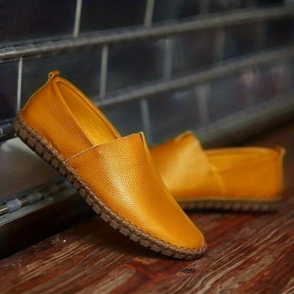 Francesco Baratta Genuine Leather Summer Loafers