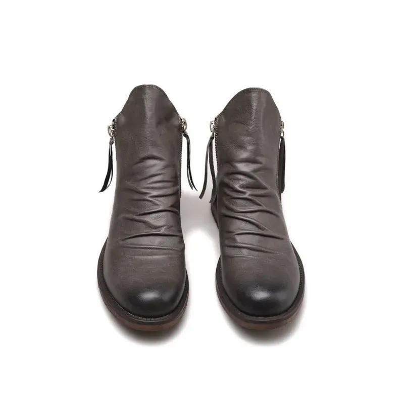 [Copy]Men's Ostrich Leather Loafers