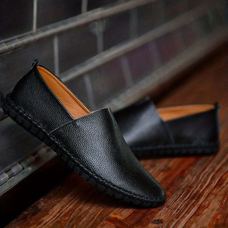 Francesco Baratta Genuine Leather Summer Loafers