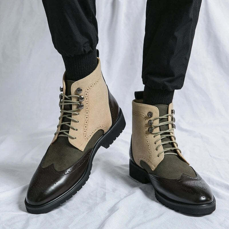 Heritage Suede Leather Boots