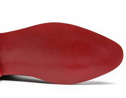 High Quality Red Bottom Chelsea Boots for Men