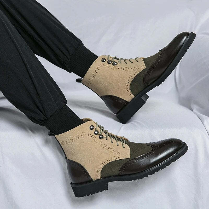 Heritage Suede Leather Boots