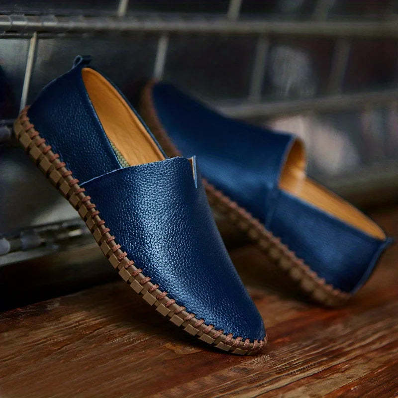 Francesco Baratta Genuine Leather Summer Loafers