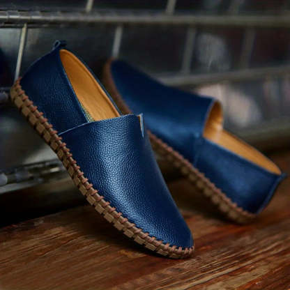 Francesco Baratta Genuine Leather Summer Loafers