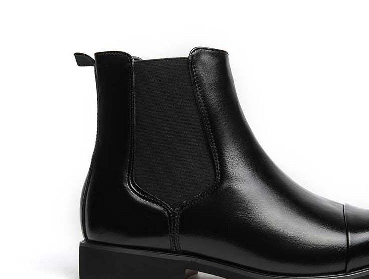 High Quality Red Bottom Chelsea Boots for Men