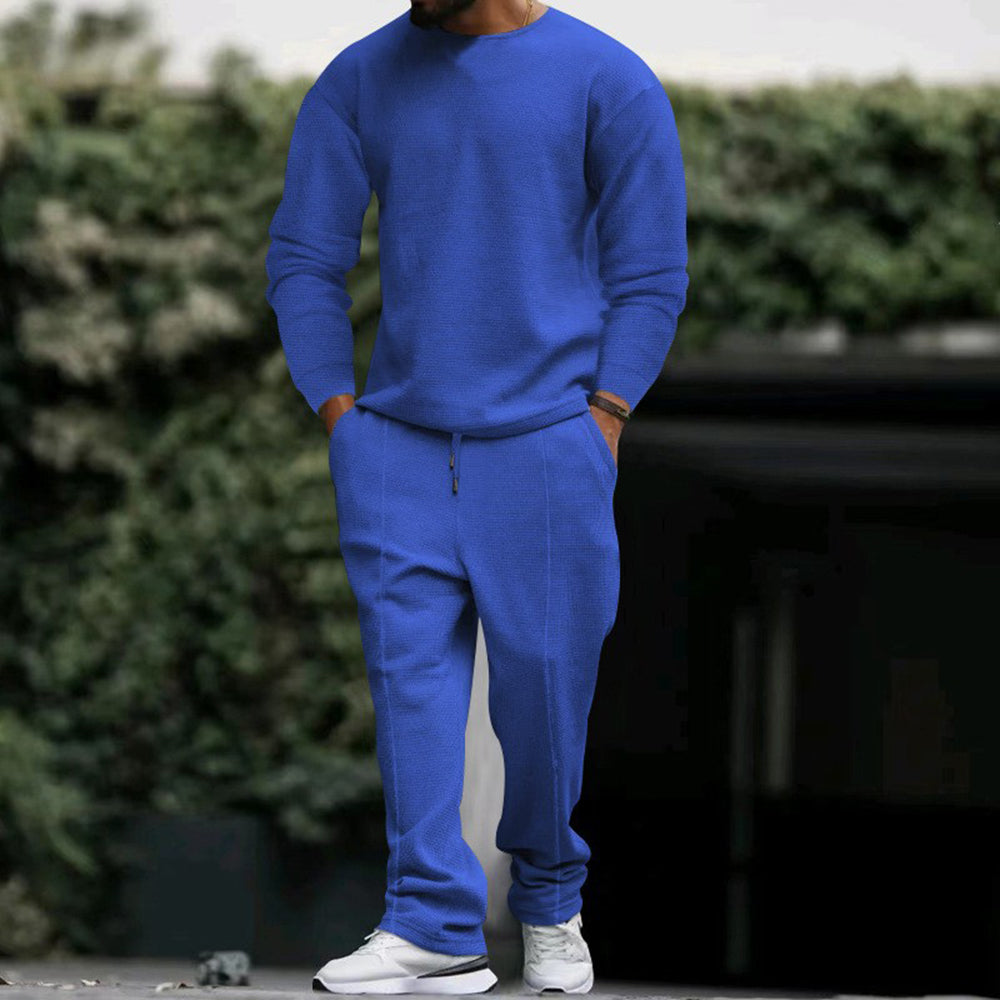 GUYSTEP™- Waffle Casual Tee Set