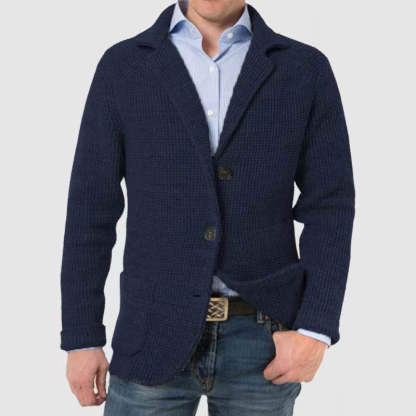 GUYSTEP™- Knitted Single Breasted Blazer