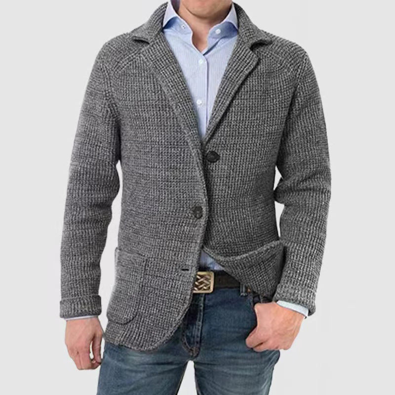 GUYSTEP™- Knitted Single Breasted Blazer