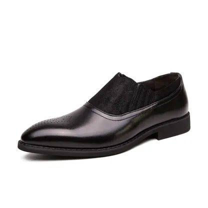 GUYSTEP™-SALVATORE VELENI LEATHER LOAFERS