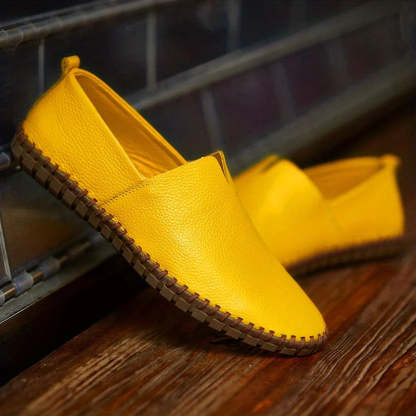 Francesco Baratta Genuine Leather Summer Loafers