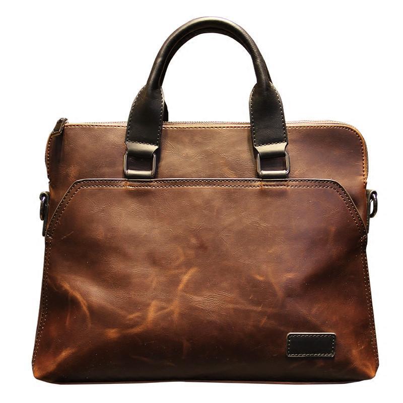Retro portable business bag