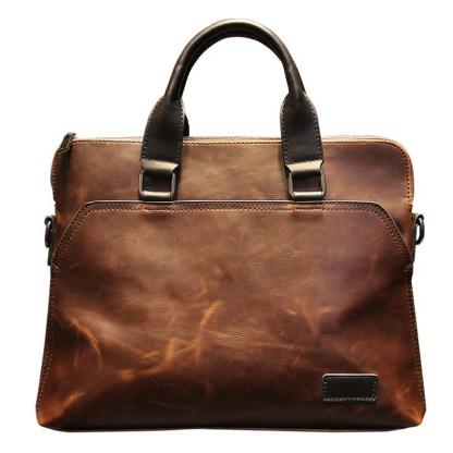 Retro portable business bag