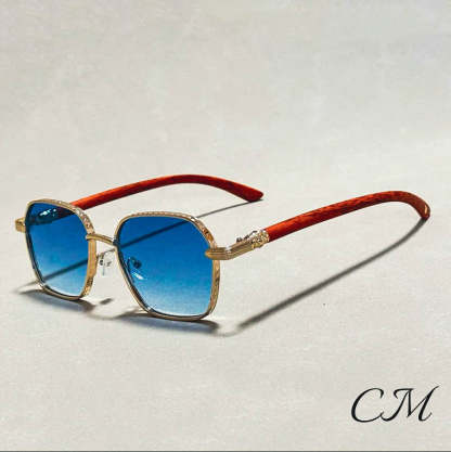 Retro Wooden Sunglasses