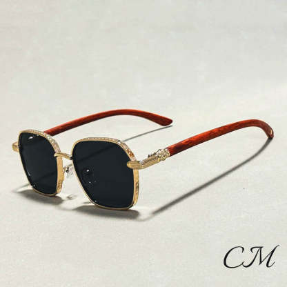 Retro Wooden Sunglasses