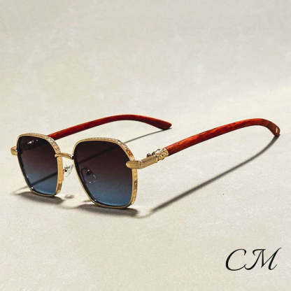 Retro Wooden Sunglasses
