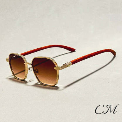 Retro Wooden Sunglasses