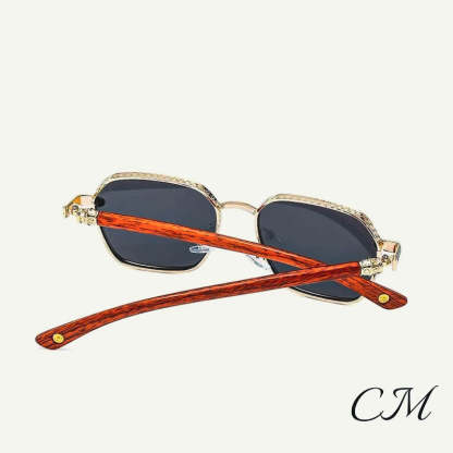 Retro Wooden Sunglasses