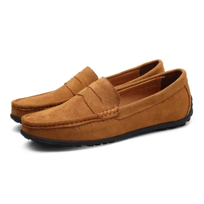 Suede casual formal men's moccasins