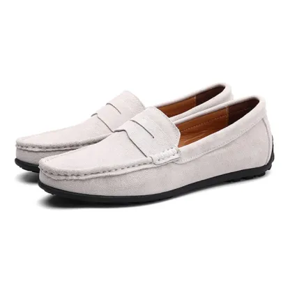 Suede casual formal men's moccasins
