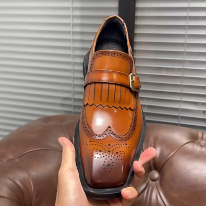 2026 New Genuine Top-Grain Leather Tassel Loafers