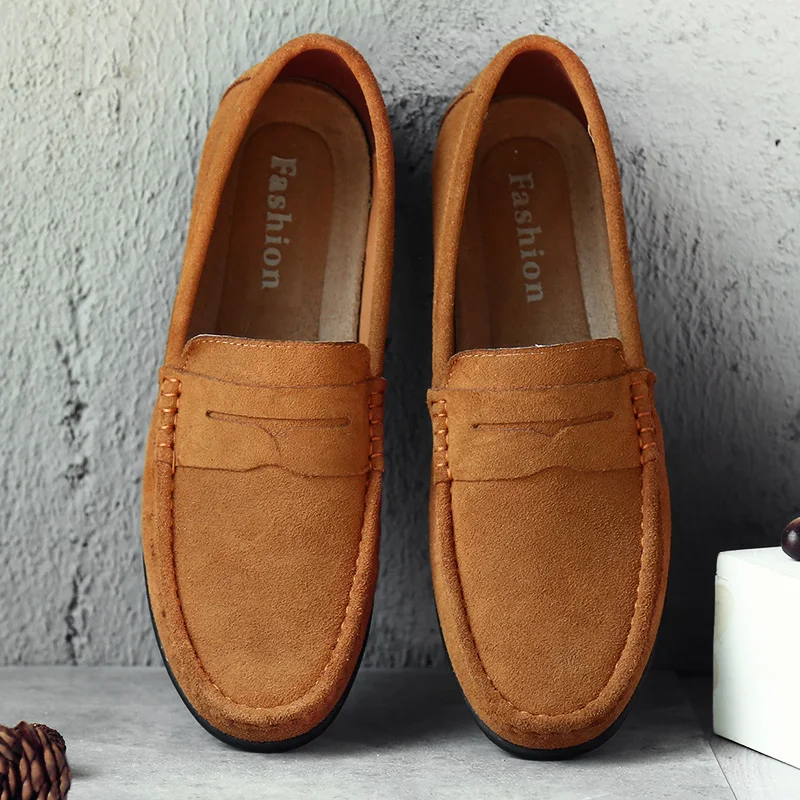 Suede casual formal men's moccasins