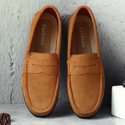 Suede casual formal men's moccasins