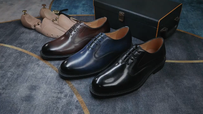 2026 New Men's Business Casual Leather Shoes, Thick-Soled, Height-Increasing, Formal Leather Shoes, Red Outsole