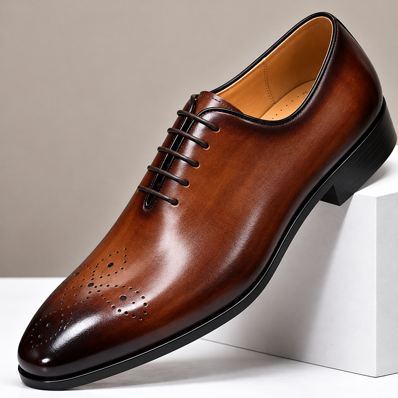 GENTLEMAN™large size men are genuine leather Oxford shoes