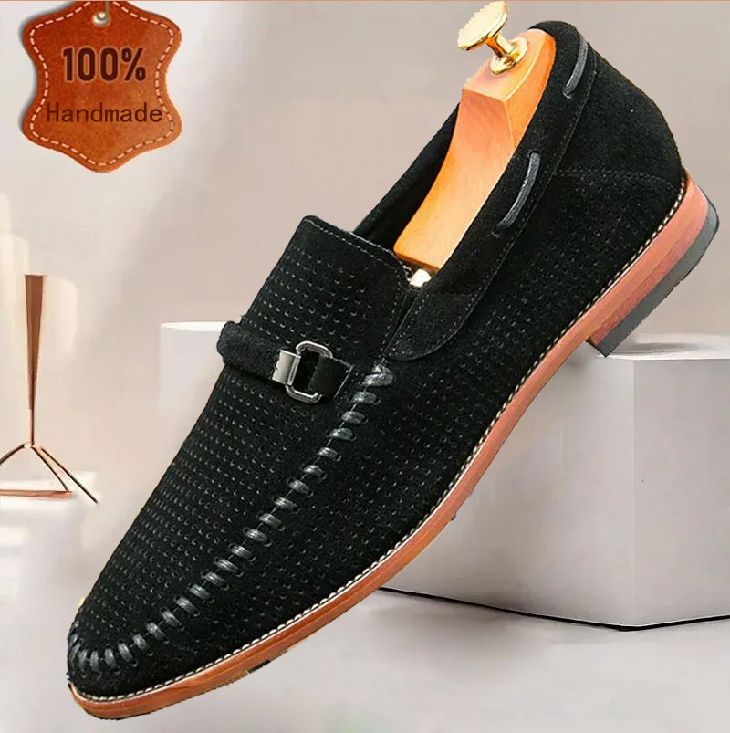 mens shoes camel suede moccasins