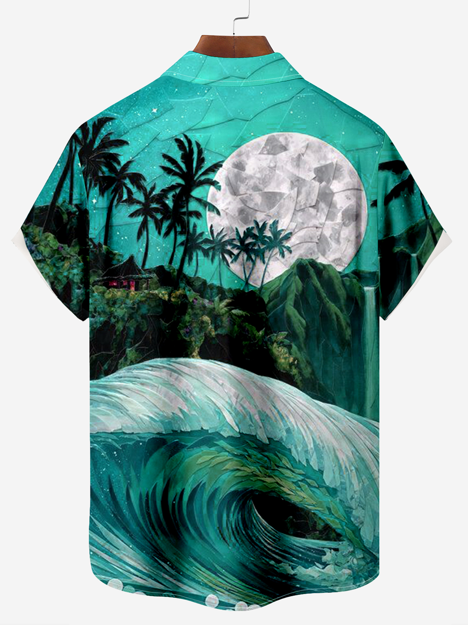 Mr. Parrot's Hawaiian Vacation And Retirement Life Chest Pocket Shirt