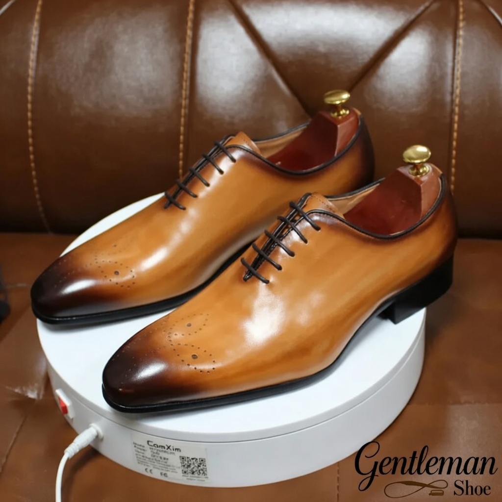 GENTLEMAN™large size men are genuine leather Oxford shoes
