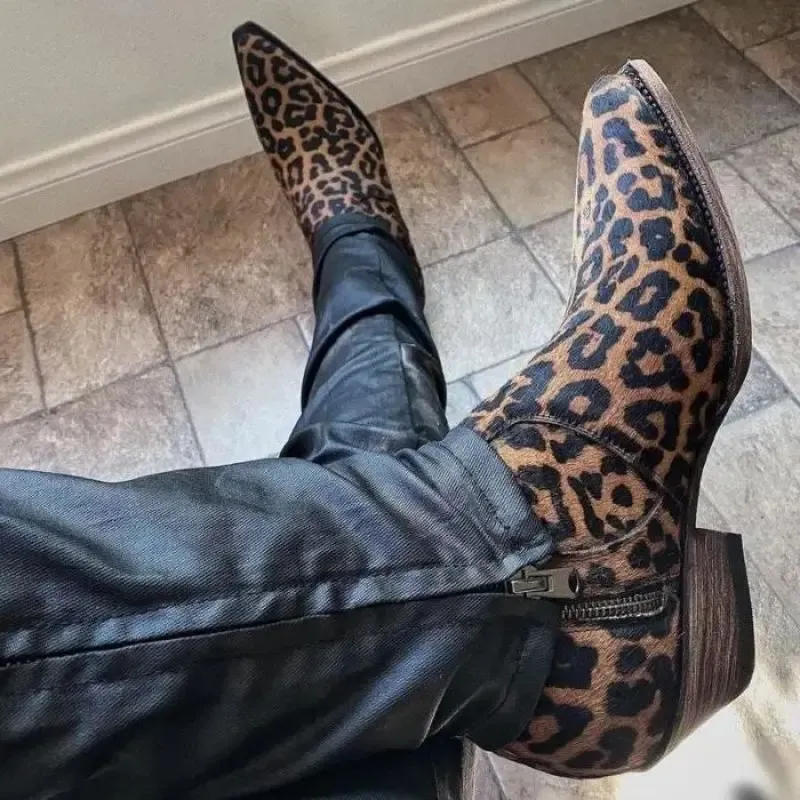 GUYSTEP™-fashion high quality zipper boots