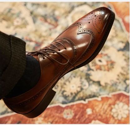 [Copy]Fashionable gentleman sheep suede frosted business leather casual loafers