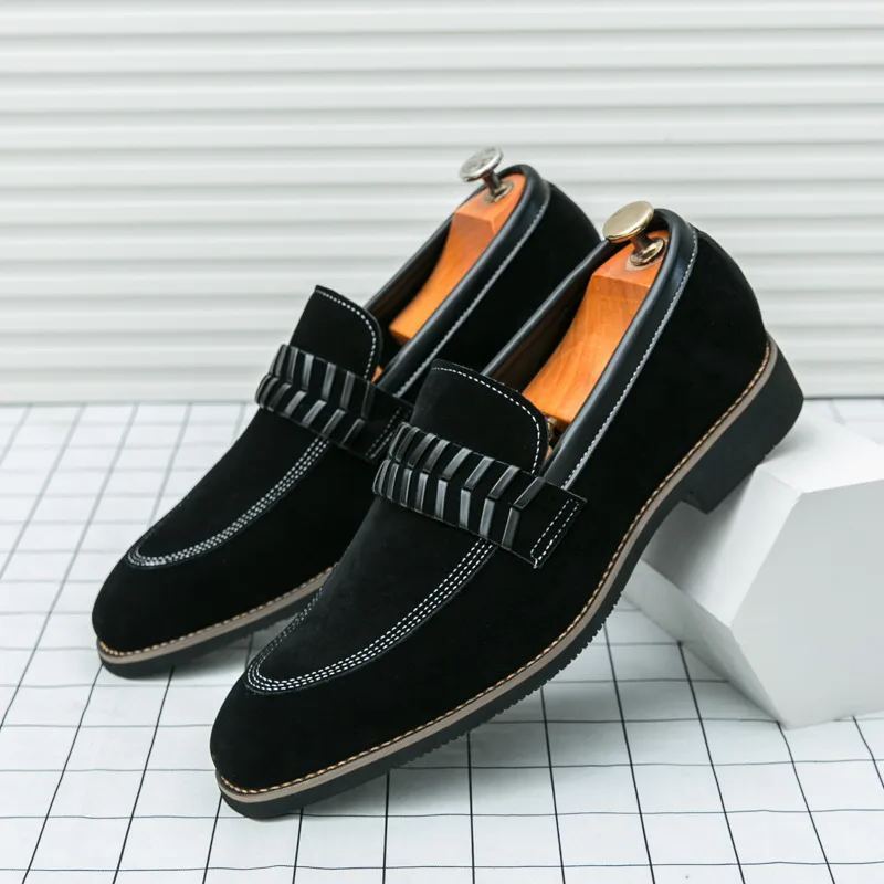 [Copy]Brogue Carved Genuine Leather Breathable Retro Casual Men's Leather Shoes